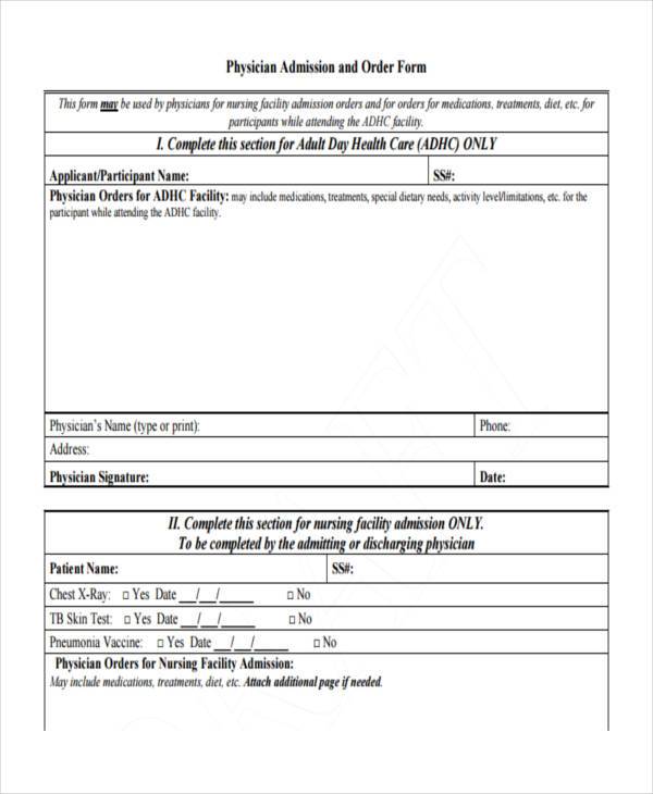 FREE 39 Blank Order Forms In PDF MS Word Excel