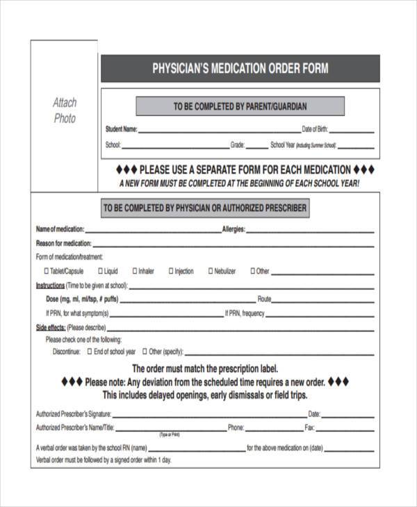 FREE 39 Blank Order Forms In PDF MS Word Excel