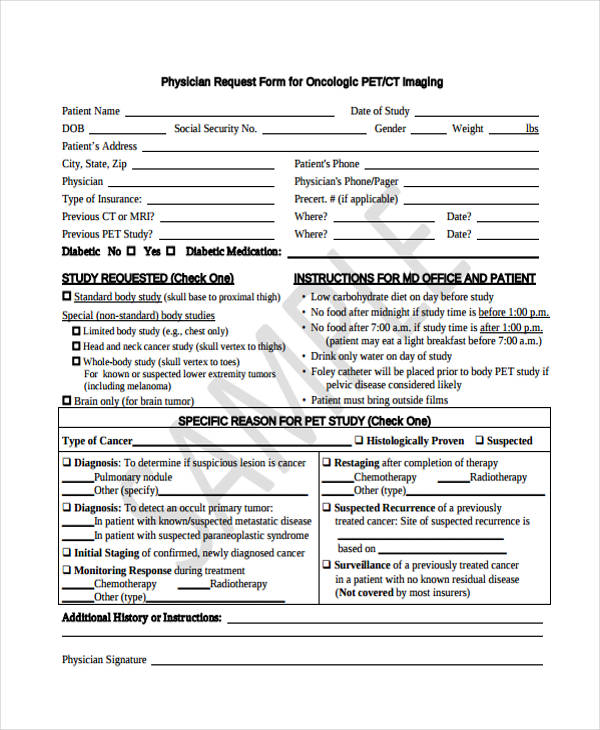 physician referral request form
