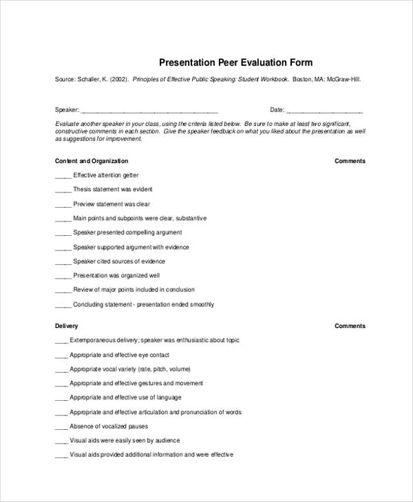 presentation peer feedback form1
