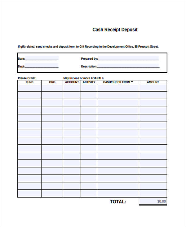 printable cash receipt form