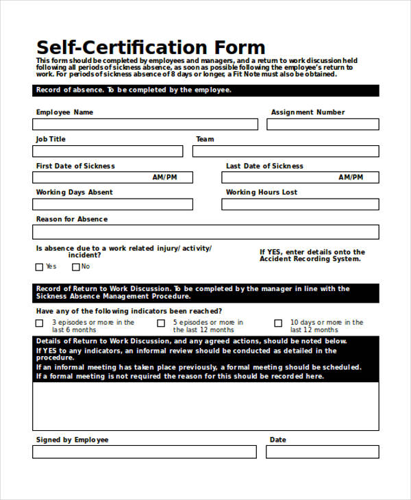 self-certification-form-printable-printable-forms-free-online