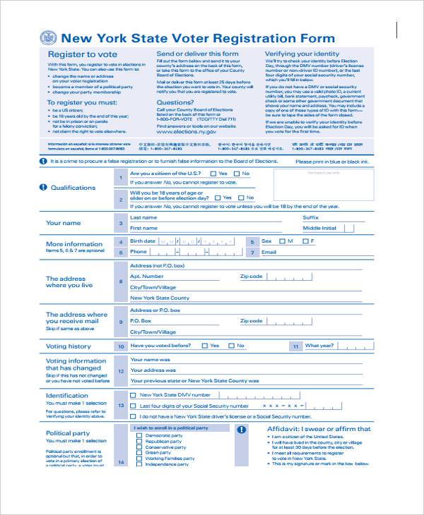 FREE 33 Sample Free Registration Forms In PDF Excel MS Word