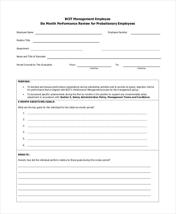 FREE 41+ Employee Evaluation Form Samples, PDF, MS Word, Google Docs, Excel