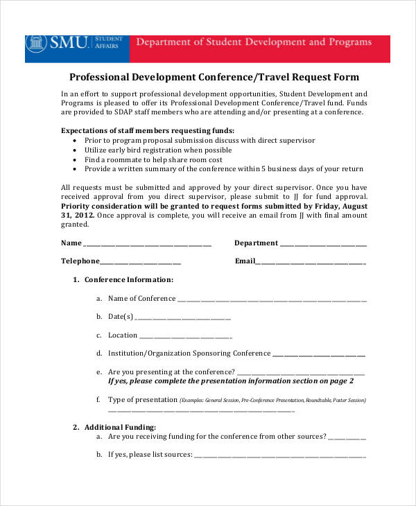 professional development travel request form1