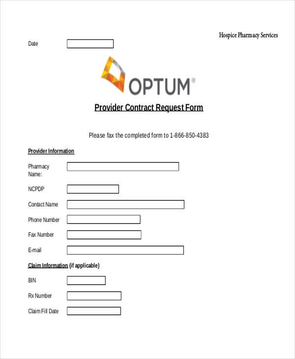 provider contract request form1