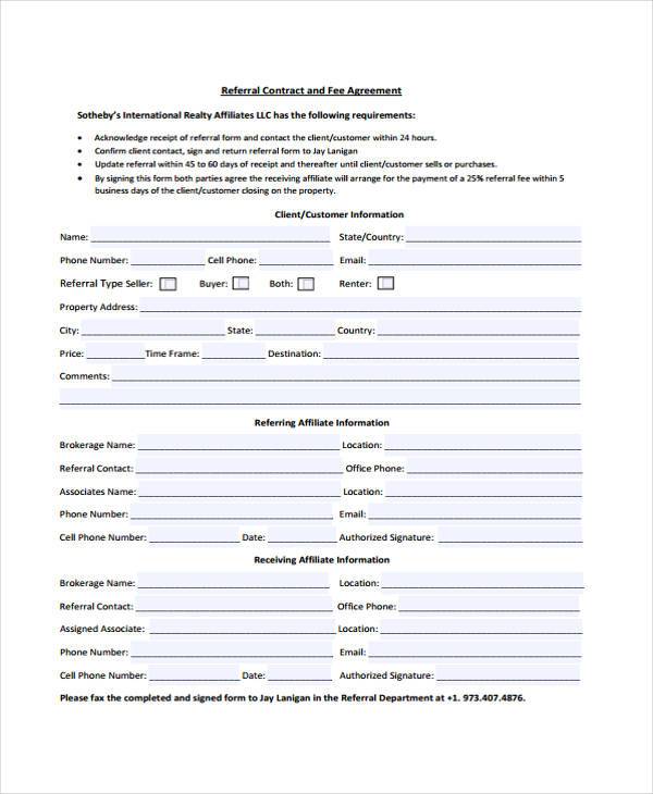 contract form nita PDF FREE   41 Forms  Contract