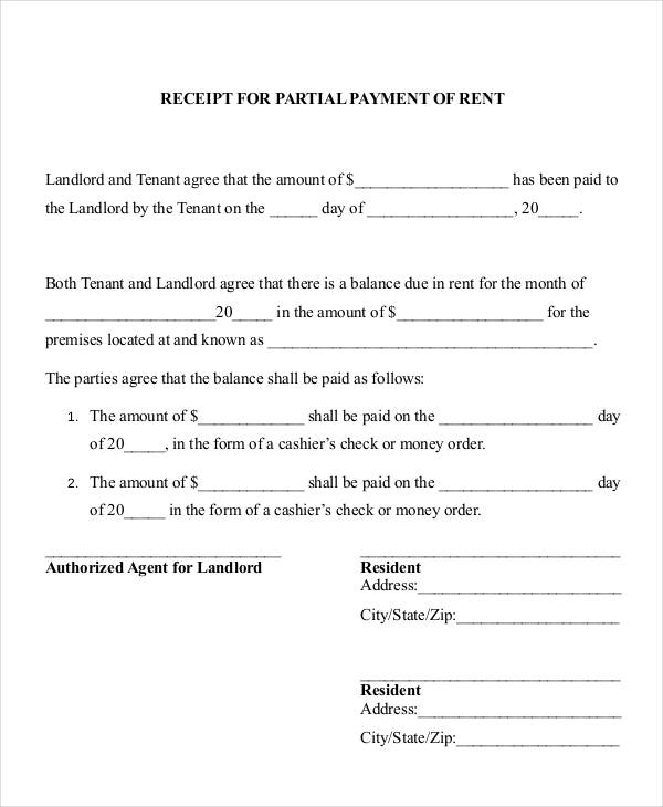 rent payment receipt form2