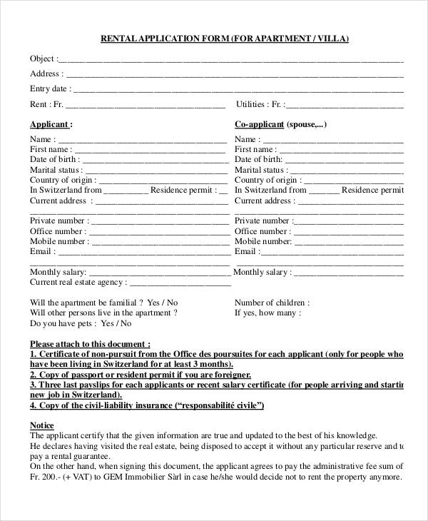 rental apartment application form2