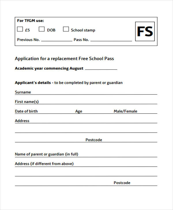 Free 38 Travel Forms In Pdf Excel Ms Word 6112