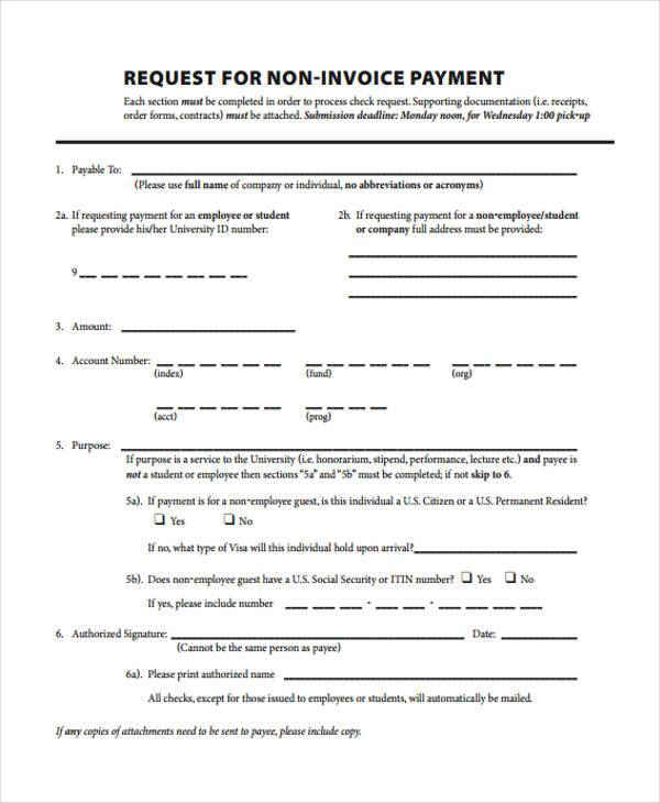 FREE 37 Invoice Forms