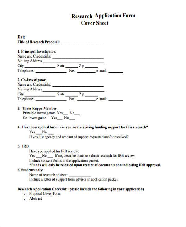 approval sheet for research proposal