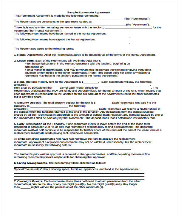 Free 21+ Sample Rental Agreement Forms In Pdf 