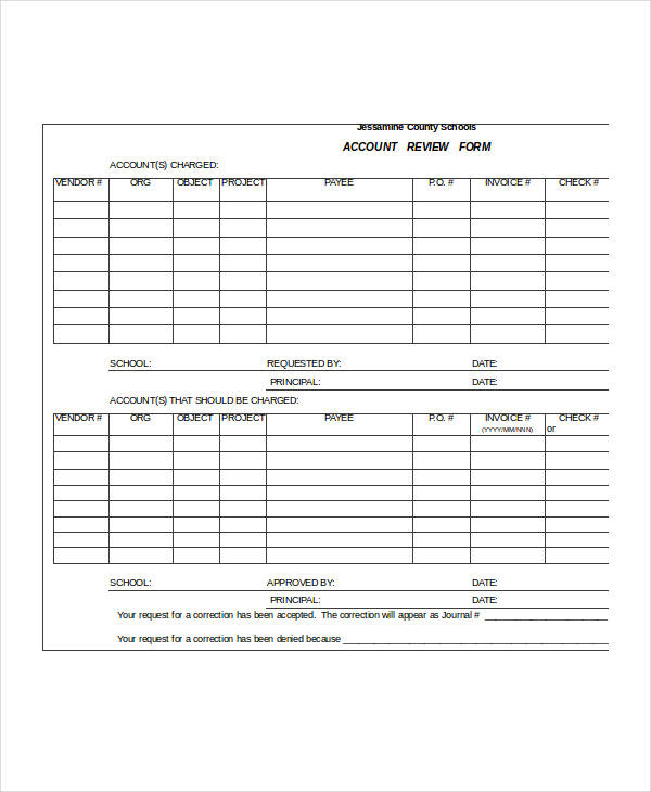 FREE 17+ Review Forms in Excel | PDF