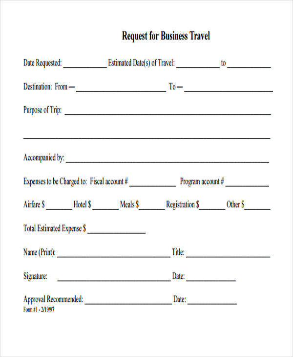 sample business travel request form1