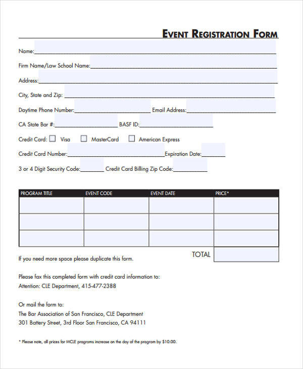 simple event registration form4