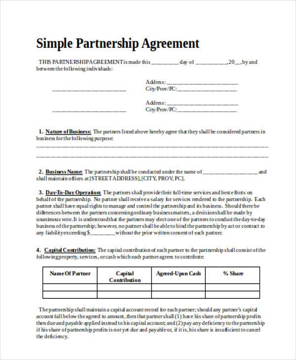 FREE 44+ Agreement Forms in MS Word