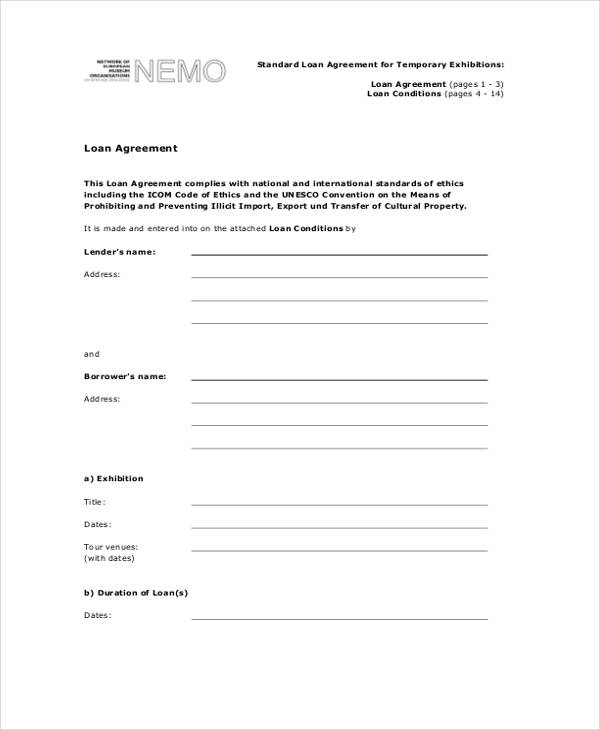 Car Loan Agreement Template from images.sampleforms.com