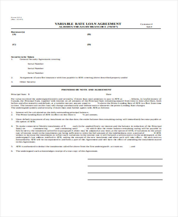small business loan agreement form2