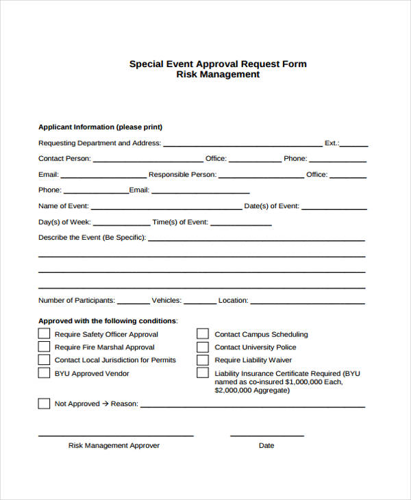 special event approval form1