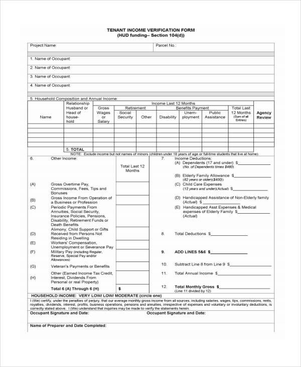 tenant income verification form1
