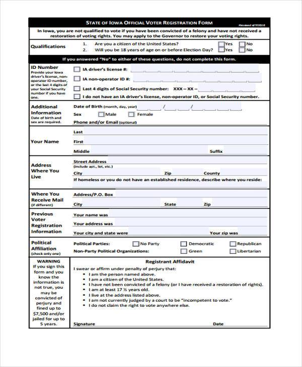 voter registration form in pdf