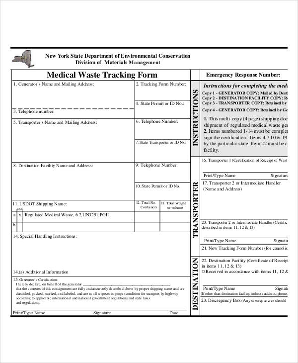 FREE 42+ Tracking Form Examples in PDF | Excel | MS Word