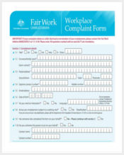 workplace complaint form example1
