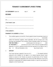 landlord tenant agreement form