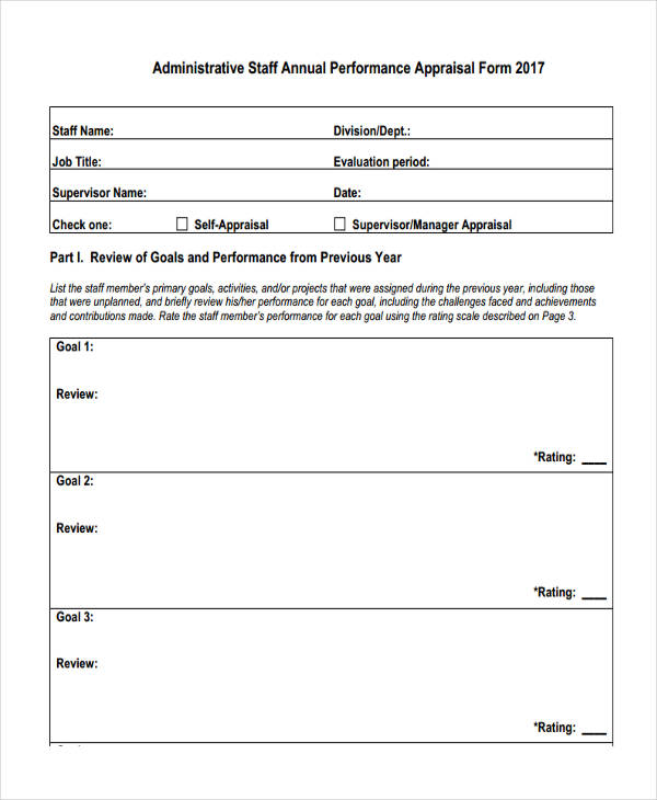 administrative staff annual1