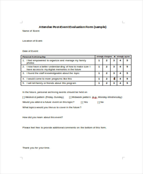 attendee post event evaluation form3