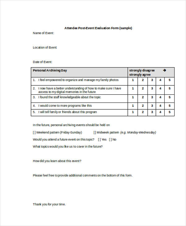 attendee post event evaluation form4