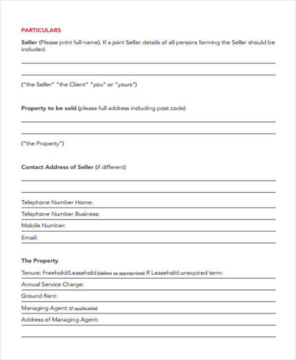business management agency agreement form1