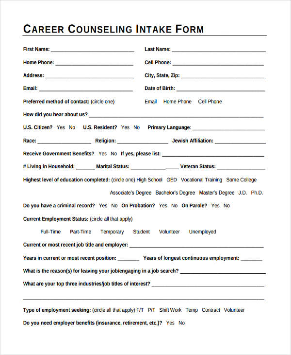 career counseling intake form2