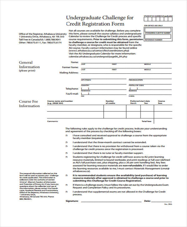 challenge credit application form in pdf