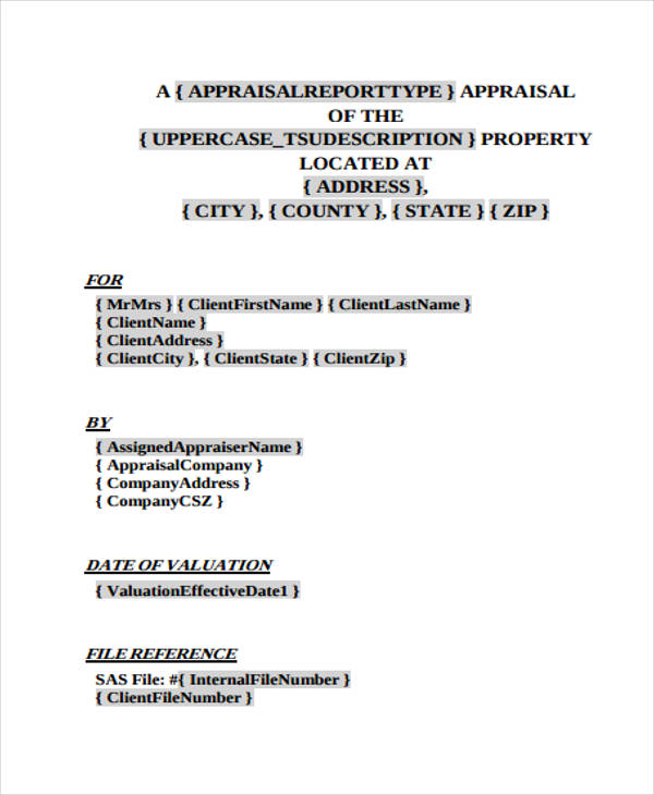commercial property appraisal form1