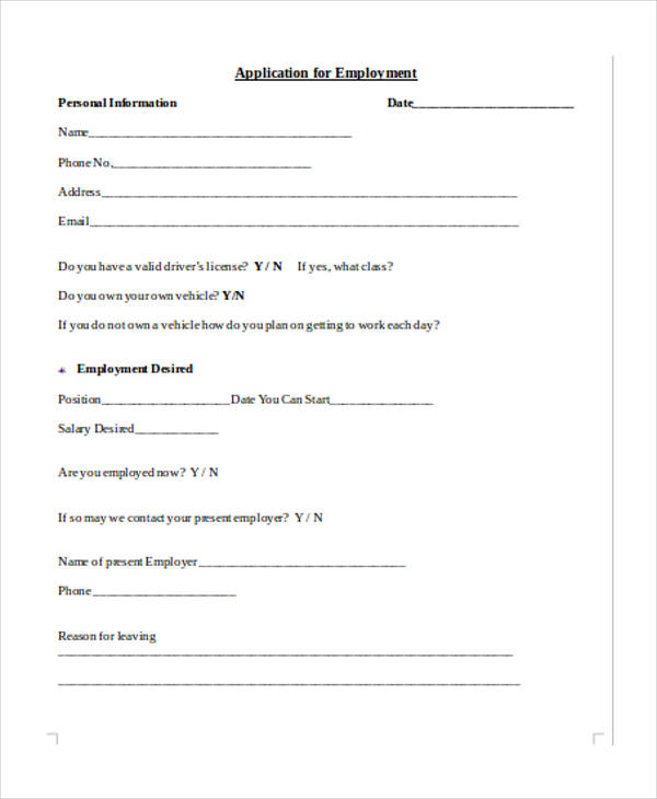 FREE 11+ Construction Application Forms in PDF MS Word