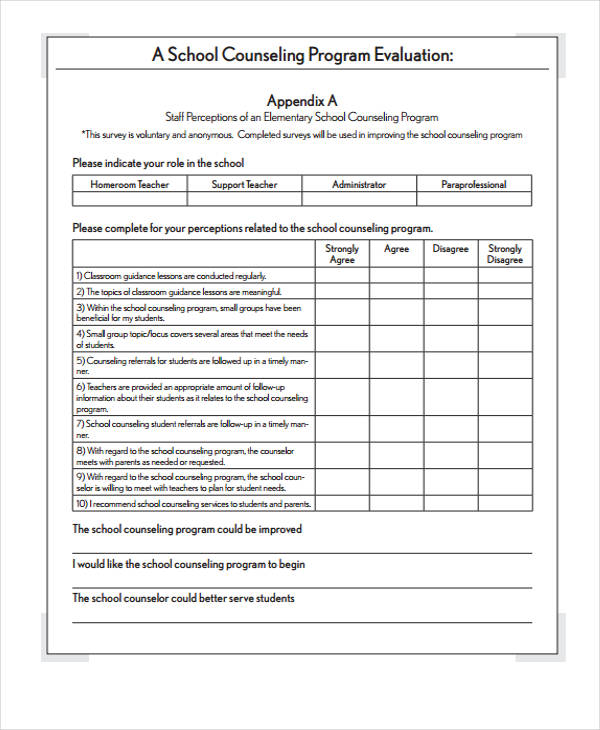 FREE 48 Counseling Forms In PDF MS Word