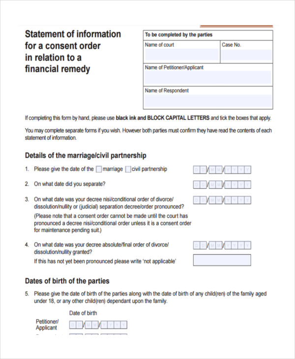 free-10-consent-order-forms-in-pdf-ms-word