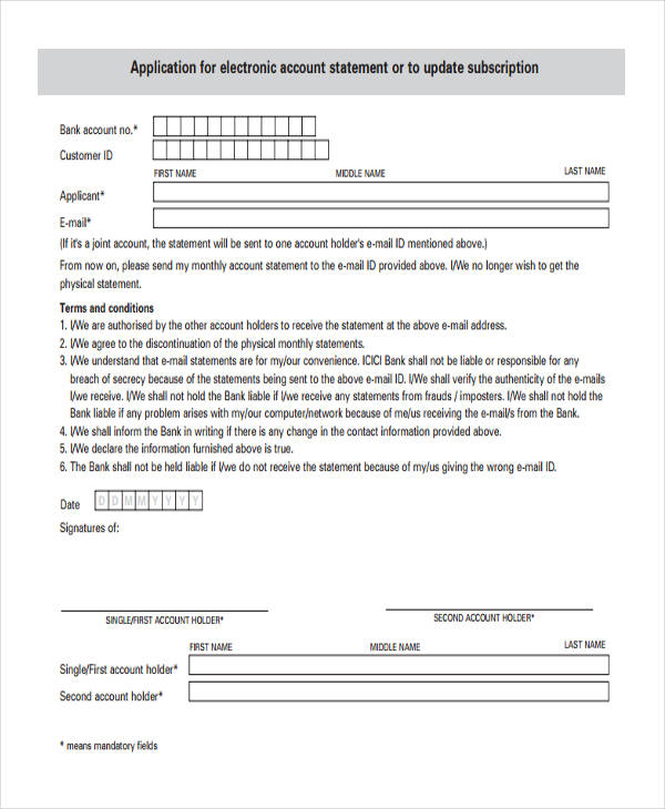 FREE 6+ Accounting Statement Forms in PDF