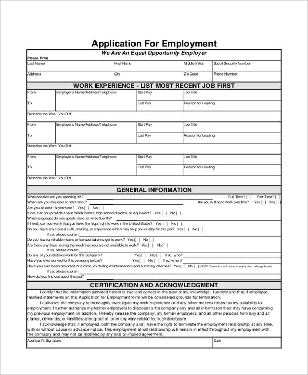 33 Top Photos Walgreens Com Application Employment Rediform Employment Application Form LD