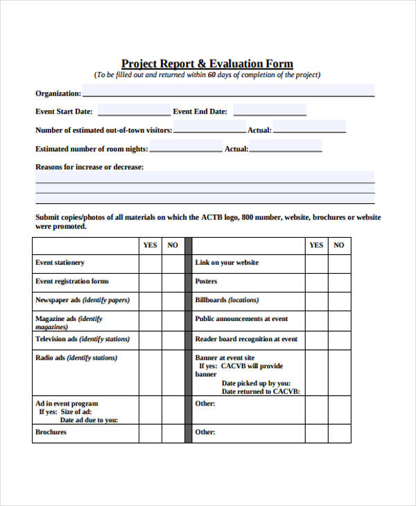 Free 33 Event Evaluation Forms In Pdf Excel Ms Word 6150