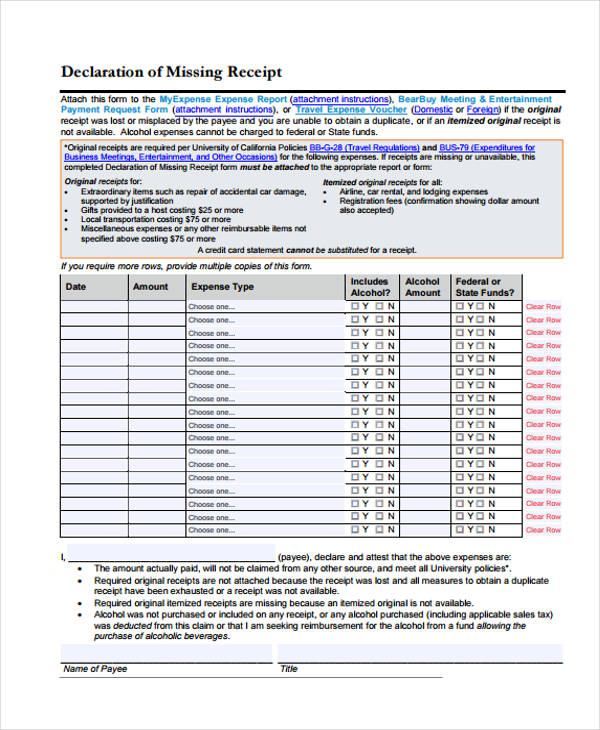 free-22-expense-report-forms-in-pdf-ms-word-excel