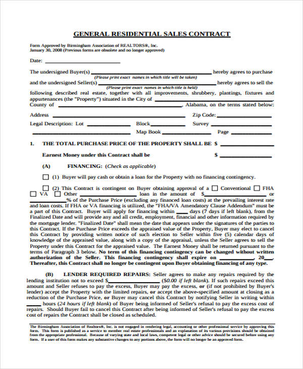 FREE 30+ Sample Sales Agreement Forms in PDF MS Word