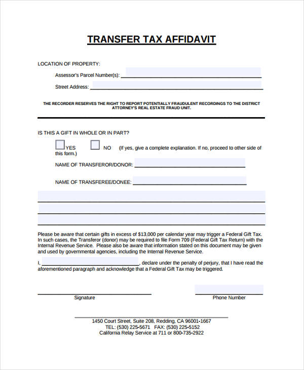 Free 11 T Affidavit Forms In Pdf Ms Word 5112