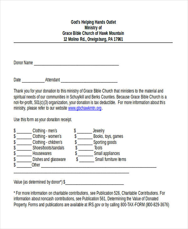 in-kind-donation-receipt-template-for-clothes-closet-stunning-receipt-forms