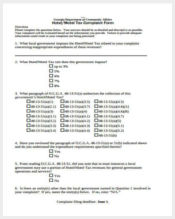 hotel tax complaint form example
