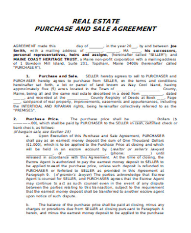 FREE 9+ Land Purchase Agreement Samples in PDF