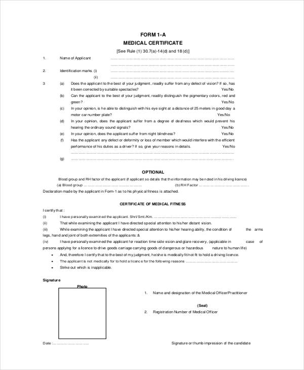 FREE 32+ Medical Application Forms in PDF