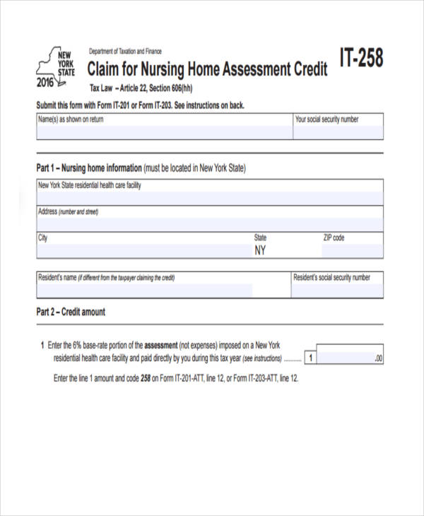 nursing home facility resident assessment
